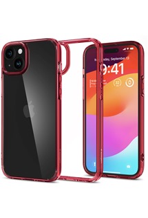 Spigen Ultra Hybrid zadn kryt pro Apple iPhone 15 erven