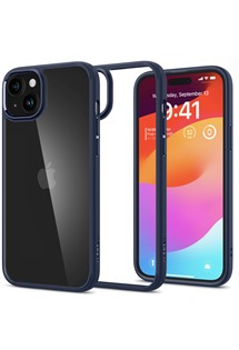 Spigen Ultra Hybrid zadn kryt pro Apple iPhone 15 tmav modr