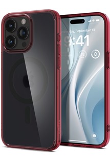 Spigen Ultra Hybrid Mag zadní kryt s podporou MagSafe pro Apple iPhone 15 Pro červený