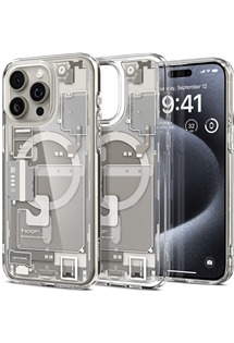 Spigen Ultra Hybrid Zero One zadn kryt s podporou MagSafe pro Apple iPhone 15 Pro titanov