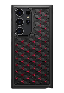 Spigen Cryo Armor zadn kryt s vylepenou ventilac pro Samsung Galaxy S24 Ultra erven