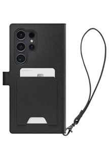 Spigen Wallet S Plus flipové pouzdro pro Samsung Galaxy S24 Ultra černé