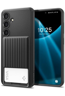 Spigen Liquid Slot zadn kryt s drkem na kartu pro Samsung Galaxy S24 ern