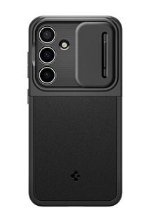 Spigen Optik Armor zadn� kryt s krytkou kamery pro Samsung Galaxy S24 �ern�