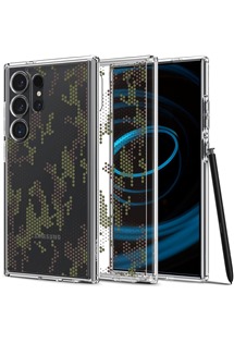 Spigen Ultra Hybrid zadn kryt pro Samsung Galaxy S24 Ultra ir/zelen