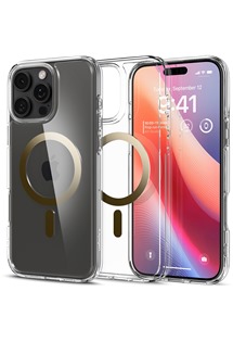 Spigen Ultra Hybrid zadn� kryt s podporou MagSafe pro Apple iPhone 16 Pro Max zlat�