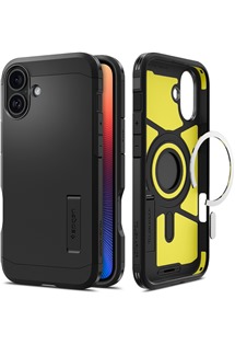 Spigen Tough Armor odoln� zadn� kryt s podporou MagSafe pro Apple iPhone 16 Plus �ern�