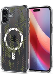 Spigen Ultra Hybrid zadn� kryt s podporou MagSafe pro Apple iPhone 16 mask��ov�