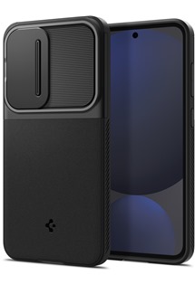 Spigen Optik Armor zadn� kryt s krytkou kamery pro Samsung Galaxy S24 FE �ern�