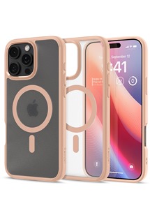 Spigen Ultra Hybrid zadn� kryt s podporou MagSafe pro Apple iPhone 16 Pro Max matn� / r��ov�