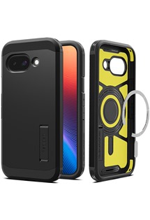 Spigen Tough Armor odoln� zadn� kryt s podporou MagSafe pro Google Pixel 9a �ern�