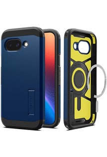 Spigen Tough Armor odoln� zadn� kryt s podporou MagSafe pro Google Pixel 9a modr�