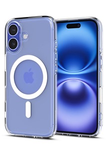 Spigen Ultra Hybrid T zadn� kryt s podporou MagSafe pro Apple iPhone 16 b�l�