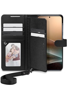 Spigen Wallet S flipov pouzdro pro Samsung Galaxy S25+ ern