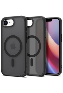 Spigen Ultra Hybrid zadn kryt s podporou MagSafe pro Apple iPhone 16e ern