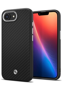 Spigen Enzo Aramid aramidov kryt s podporou MagSafe pro Apple iPhone 16e ern