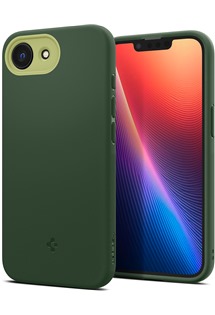 Spigen Nano Pop zadn� kryt s podporou MagSafe pro Apple iPhone 16e zelen�