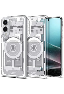 Spigen Ultra Hybrid Zero One zadn� kryt s podporou MagSafe pro Samsung Galaxy S25 Edge b�l�