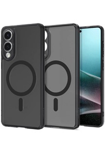 Spigen Ultra Hybrid zadn� kryt s podporou MagSafe pro Samsung Galaxy S25 Edge �ern�