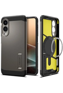 Spigen Tough Armor odoln� zadn� kryt s podporou MagSafe pro Samsung Galaxy S25 Edge �ed�