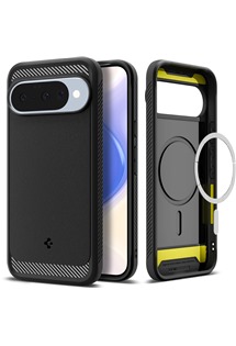 Spigen Rugged Armor odoln zadn kryt s podporou MagSafe pro Google Pixel 10 / 10 Pro ern