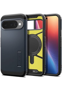 Spigen Tough Armor odoln� zadn� kryt s podporou MagSafe pro Google Pixel 10 / 10 Pro modr�