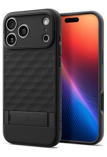 Spigen Parallax S zadn� kryt se stoj�nkem a podporou MagSafe pro Apple iPhone 17 Pro �ern�