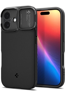 Spigen Optik Armor zadn� kryt s krytkou kamery a podporou MagSafe pro Apple iPhone 17 �ern�