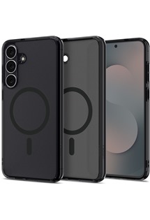 Spigen Ultra Hybrid zadn kryt s podporou MagSafe pro Samsung Galaxy S25 FE ern