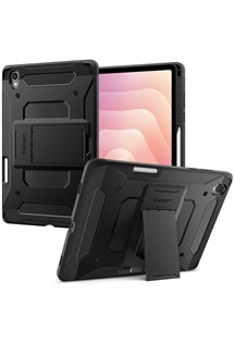 Spigen Tough Armor Pro odoln� zadn� kryt se zabudovan�m stoj�nkem pro Samsung Galaxy Tab S11 �ern�