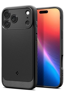 Spigen Rugged Armor odoln zadn kryt s podporou MagSafe pro Apple iPhone 17 Pro Max ern