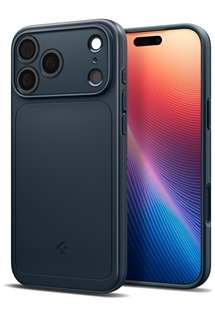 Spigen Thin Fit tenk zadn kryt s podporou MagSafe pro Apple iPhone 17 Pro Max modr