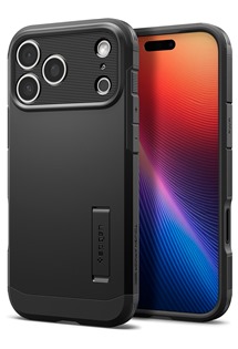 Spigen Tough Armor T odoln� zadn� kryt s podporou MagSafe a stoj�nkem pro Apple iPhone 17 Pro Max �ern�