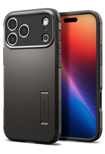 Spigen Tough Armor T odoln� zadn� kryt s podporou MagSafe a stoj�nkem pro Apple iPhone 17 Pro Max �ed�
