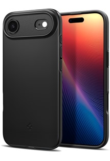 Spigen Thin Fit tenk zadn kryt s podporou MagSafe pro Apple iPhone Air ern