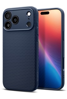 Spigen Liquid Air zadn kryt pro Apple iPhone 17 Pro modr