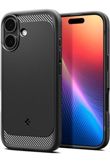 Spigen Rugged Armor odoln zadn kryt s podporou MagSafe pro Apple iPhone 17 ern