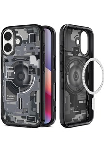 Spigen Ultra Hybrid Zero One zadn kryt s podporou MagSafe pro Apple iPhone 17 ern