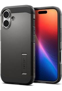 Spigen Tough Armor T odoln� zadn� kryt s podporou MagSafe a stoj�nkem pro Apple iPhone 17 �ed�