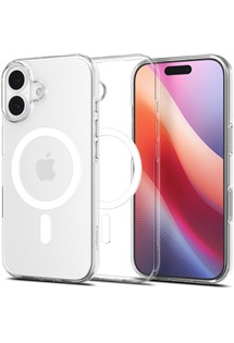 Spigen Liquid Crystal zadn kryt s podporou MagSafe pro Apple iPhone 17 bl