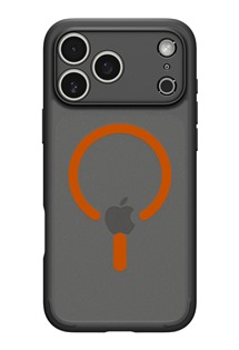 Spigen Ultra Hybrid zadn kryt s podporou MagSafe pro Apple iPhone 17 Pro oranov