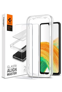 Spigen Glas.tR AlignMaster tvrzené sklo pro Samsung Galaxy A33 5G čiré 2ks