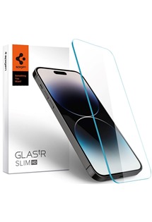 Spigen tR Slim HD tvrzené sklo pro Apple iPhone 14 Pro čiré