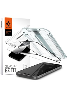 Spigen Glass.tR EZ Fit tvrzené sklo pro Apple iPhone 15 Plus 2ks černé