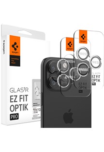 Spigen Glass.tR EZ Fit Optik Pro tvrzen sklo na oky fotoapartu pro Apple iPhone 17/16/15/14 Pro + 17/16/15/14 Pro Max 2ks ir