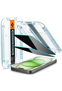 Spigen Glass tR EZ Fit HD Privacy tvrzené sklo pro Apple iPhone 15 Plus