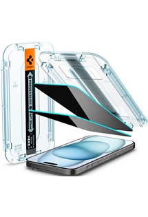 Spigen Glass tR EZ Fit HD Privacy tvrzené sklo pro Apple iPhone 15