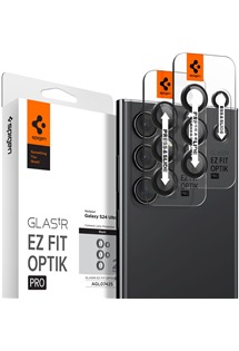 Spigen Glass.tR EZ Fit Optik Pro tvrzen sklo na oky fotoapartu pro Samsung Galaxy S24 Ultra 2ks ern