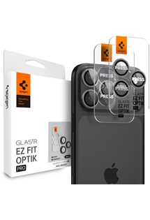 Spigen Glass.tR EZ Fit Optik Pro tvrzen sklo na oky fotoapartu pro Apple iPhone 17/16/15/14 Pro + 17/16/15/14 Pro Max 2ks ed