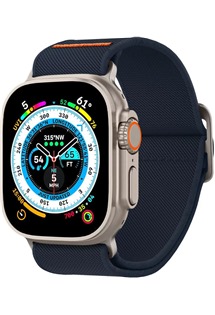 Spigen Lite Fit Ultra nylonov emnek pro Apple Watch 42 / 44 / 45 / 46 / 49mm modr